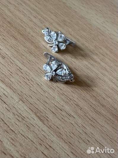 Серебряные серьги