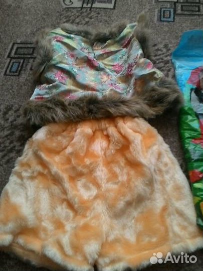 Костюм новогодний ёжик