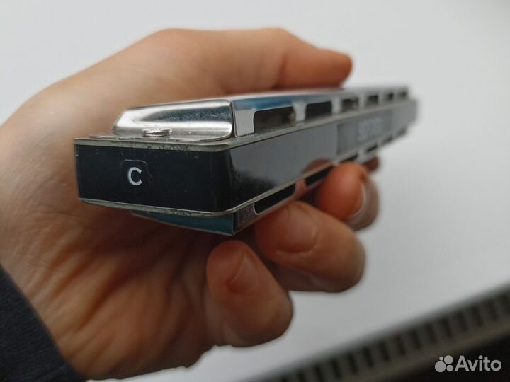 Губная гармошка тремоло Seydel C, 48 язычков