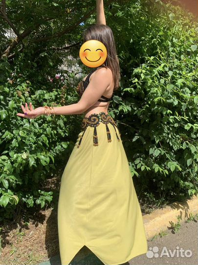 Костюм для восточных танцев, ручная работа