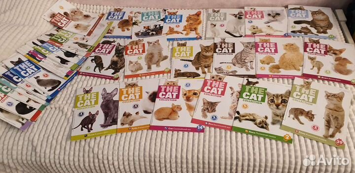 Коллекия журналов 46шт журнал про кошек котов