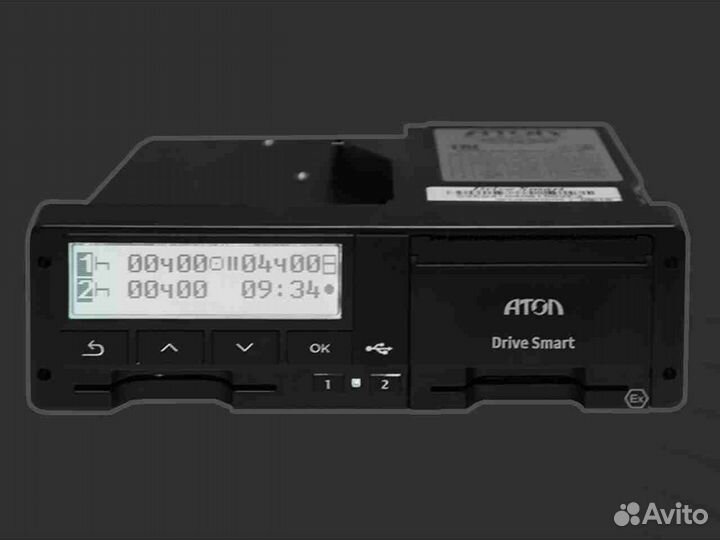Тахограф Atol Drive Smart новый с чипом нкм