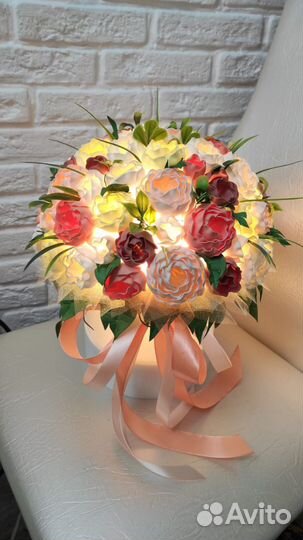 Светильник ручной работы. Ночник настольный