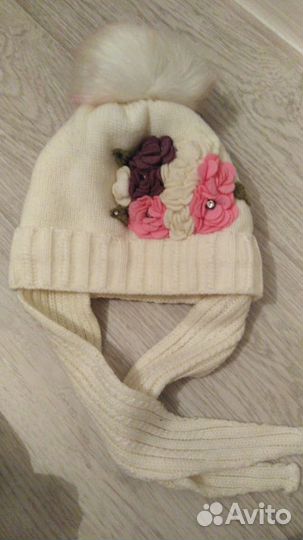 Шапка зимняя на ситепоне 2-4 года