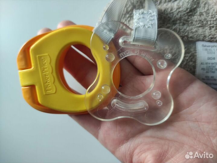 Держатель для пустышки fisher price