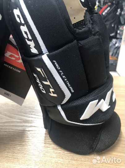 Краги хоккейные ccm jetspeed ft4 pro