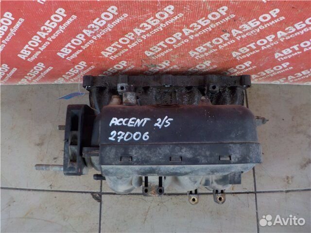 Впускной коллектор Hyundai Accent 2 G4EC-G 2008