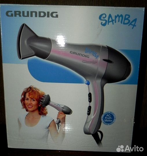 Фен Grundig Samba с диффузором