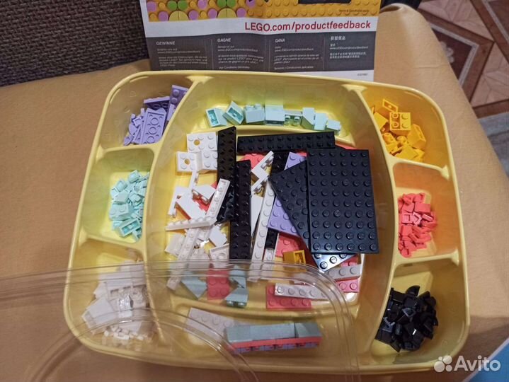 Lego dots и чемодан для лего