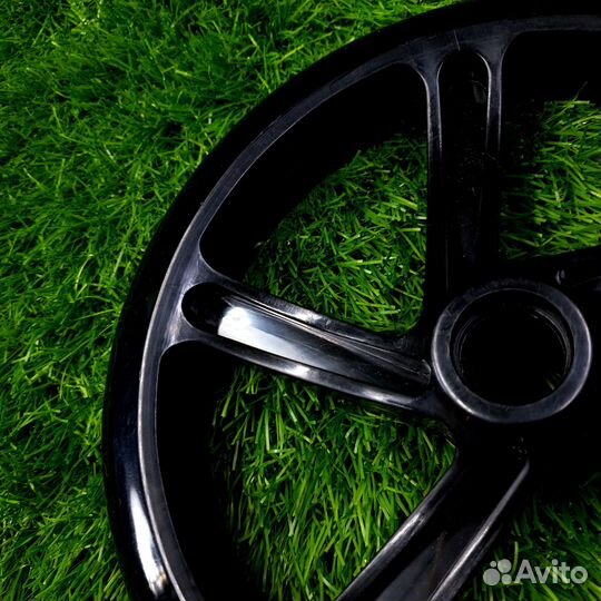 Колесо самоката 200 мм (Пластик) Черное