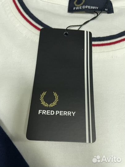 Fred perry футболка