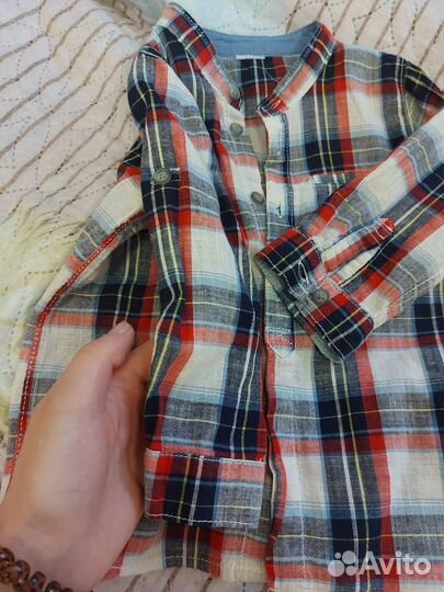 Рубашка и брюки на мальчика 80-86