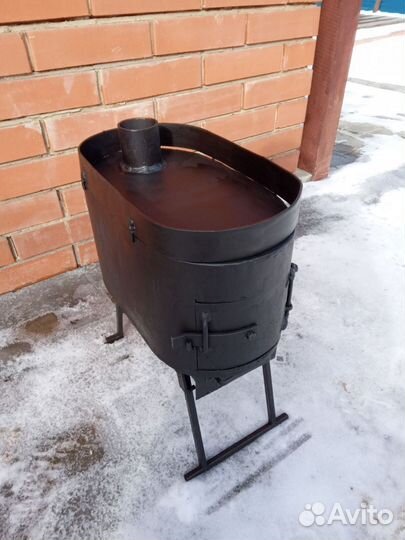 Печь для мобильной, туристической бани
