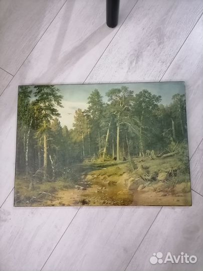 Картина СССР на дереве