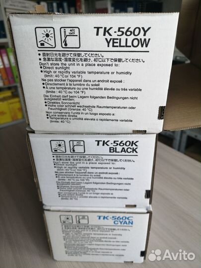 Картридж лазерный Kyocera оригинальный ТК-560