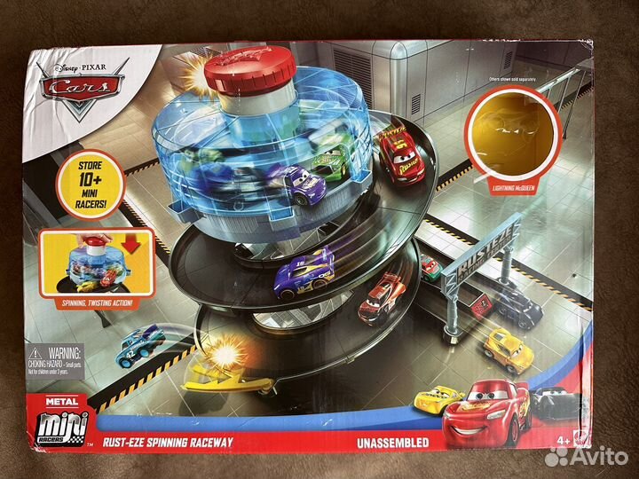 Парковка - Трек Мини Тачек Маквин