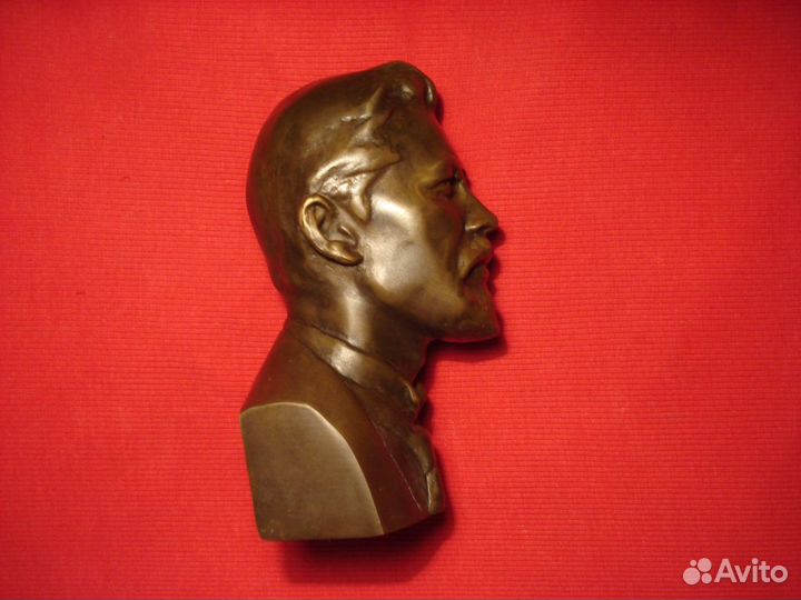 Бюст Антон Павлович Чехов СССР бронза