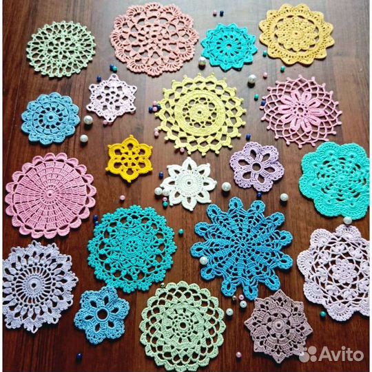 Вязаные крючком декоративные мелочи
