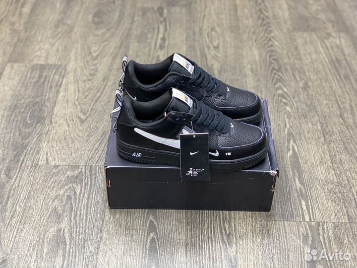 Кроссовки Nike Air Force 1 LV8 Utility Black