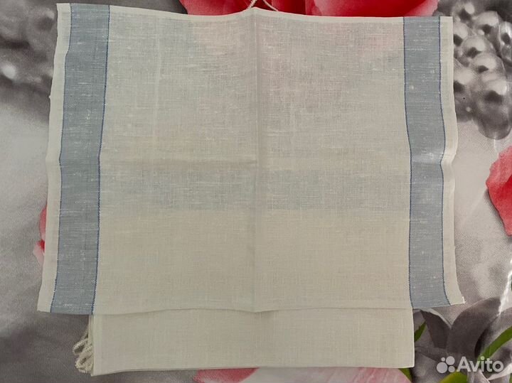 Полотенца лён новые