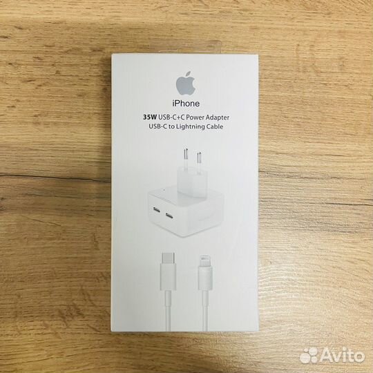 Сетевое зарядное устройство iPhone + провод