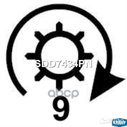 Бендикс стартера Krauf 255 APB6843DD,APB6843UX