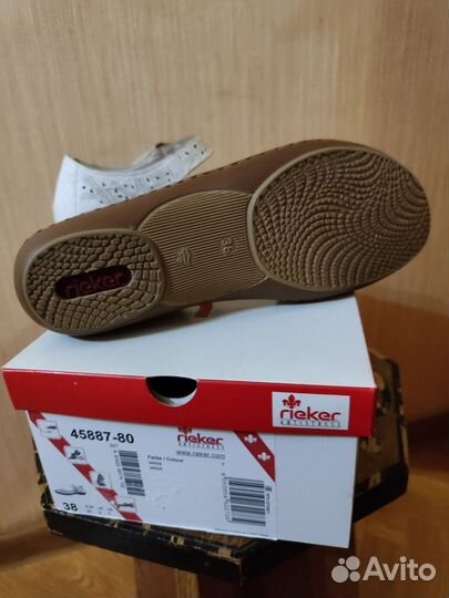 Туфли женские 38 размер натуральная кожа rieker
