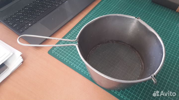 Сито металлическое, Банка с крышкой 5л,алюминиевая