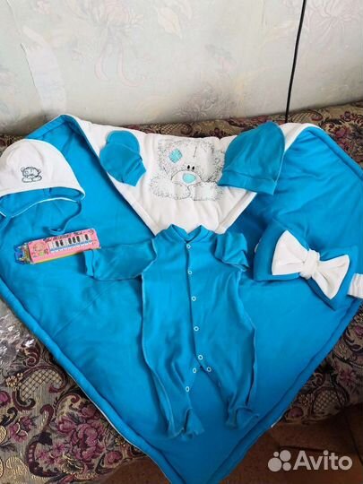 Комплект на выписку для мальчика