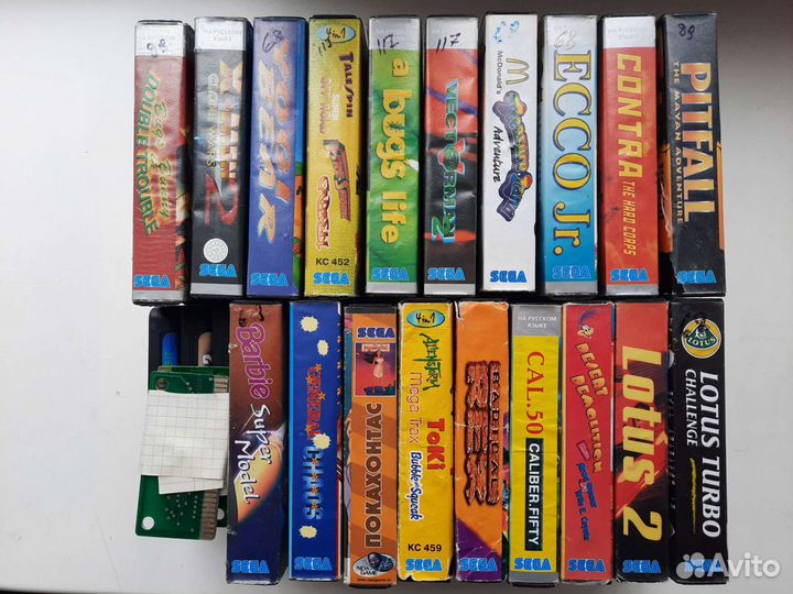 Картриджи для sega