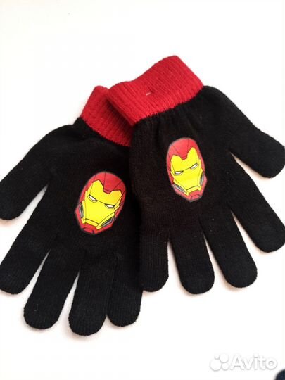 Перчатки, варежки для мальчика 3-7 лет