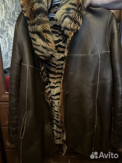 Дубленка женская 54