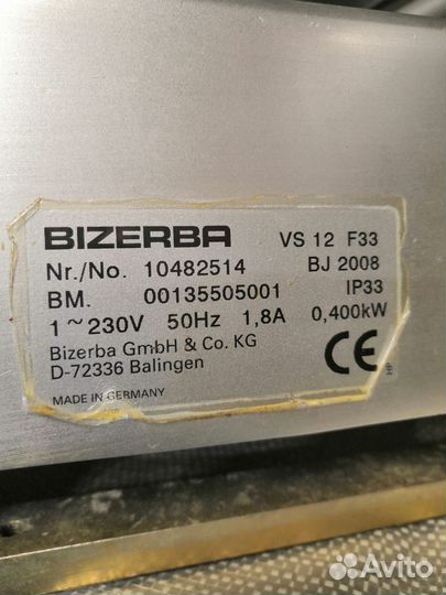 Слайсер Bizerba VS 12 F33