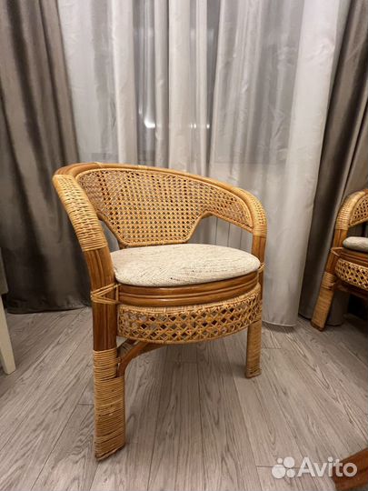 Комплект мебели из ротанга