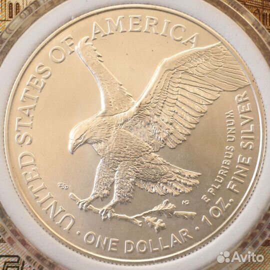 1 доллар 2021. Шагающая свобода