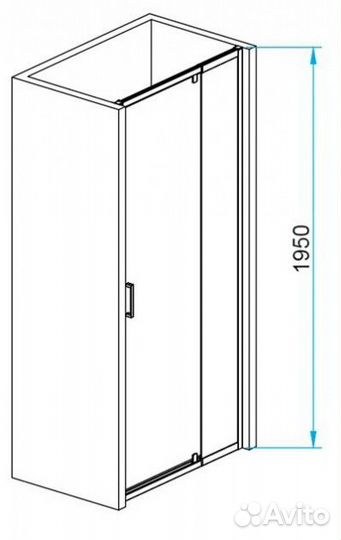 Душевой уголок RGW Passage PA-078-1 100x100