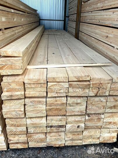 Доска обрезная 50х100х6000мм с доставкой