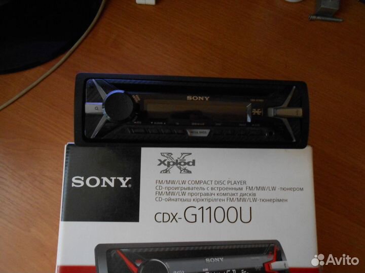 Магнитола sony CDX-G1100U