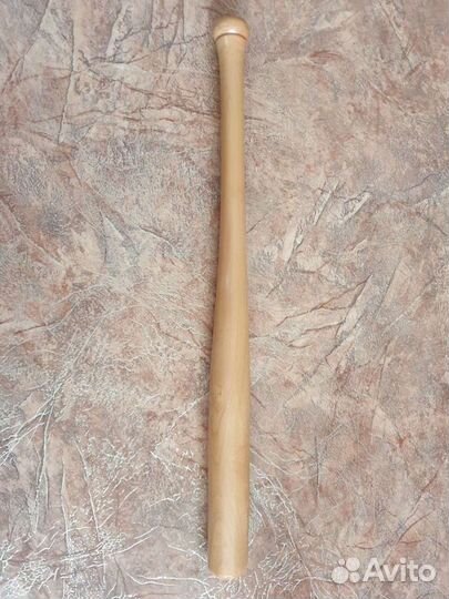 Бейсбольная бита, деревянная,новая,63см.(25
