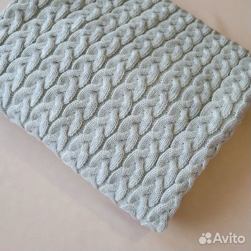 Плед детский вязаный