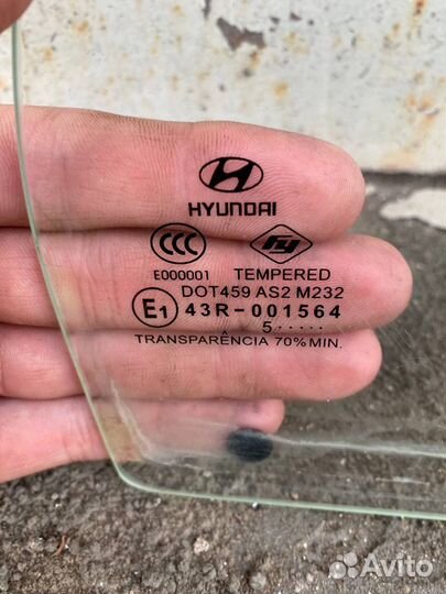 Стекло на Hyundai