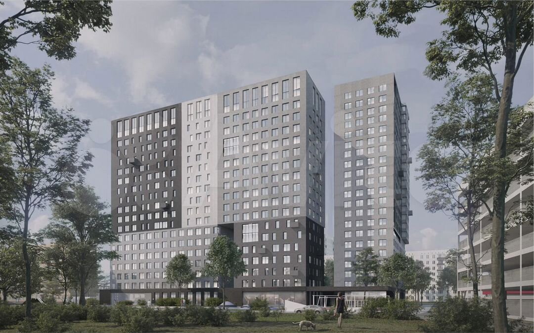 2-к. квартира, 60 м², 2/19 эт.