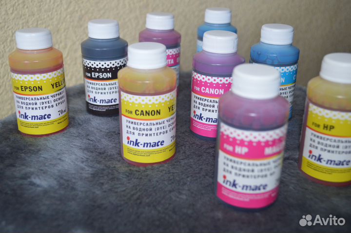 Универсальные чернила для принтеров 70ml