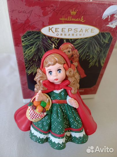 Елочная игрушка Halmark Красная шапочка