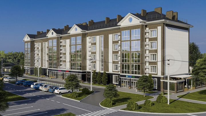 2-к. квартира, 63,8 м², 3/5 эт.
