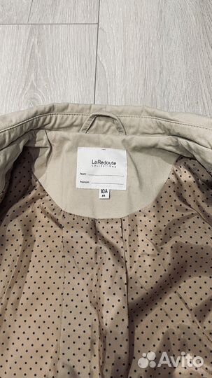 Пальто тренч для девочки