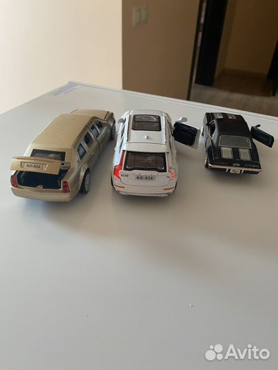 Детские металлические машинки