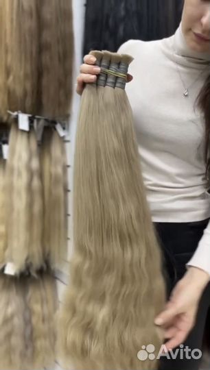 Волосы на капсулах славянка