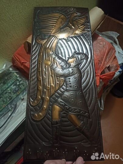 Картина медная чеканка СССР