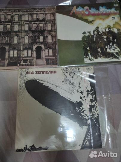 Виниловые пластинки с роком